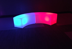 LED Curved Bench(Our Facility)