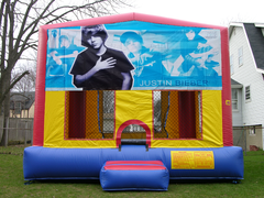 Justin Bieber Bounce House