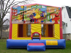 Sesame Street Bounce House