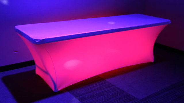 LED Table 8ft (Mitzvah)