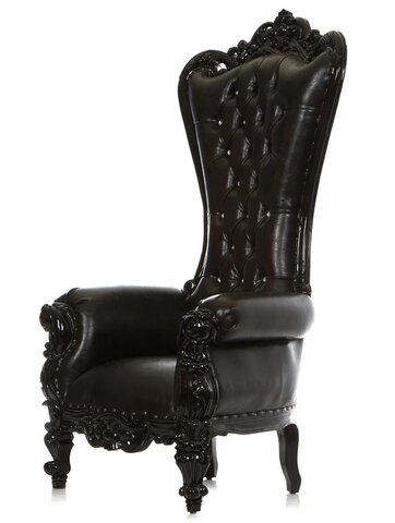 Black Throne Chair 