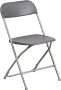 Grey Plastic Chair 