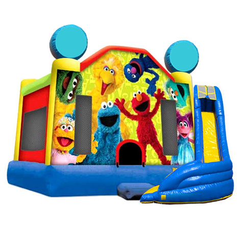 5 in 1 Obstacle Combo - Sesame Street 20x20x17