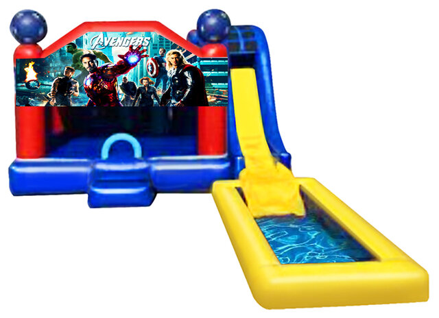 5  in 1 Obstacle comb - AVENGERS w med pool 20x26x17