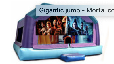Gigantic jump - Mortal combat 20x20x17