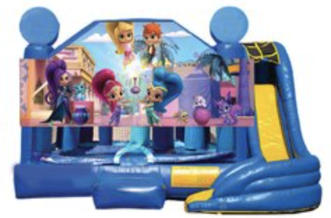 5  in 1 Obstacle comb -  Shimmer & shine 19x19 wet or dry