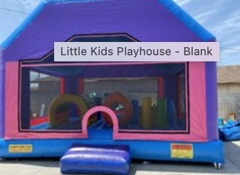 Little Kids Playhouse - Blank 23x25x16