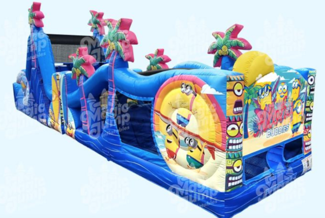 DESPICABLE ME OBSTACLE COURSE WET OR DRY 51 X 12 X 17