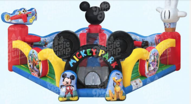 A MICKEY MOUSE PLAYGROND 21X21