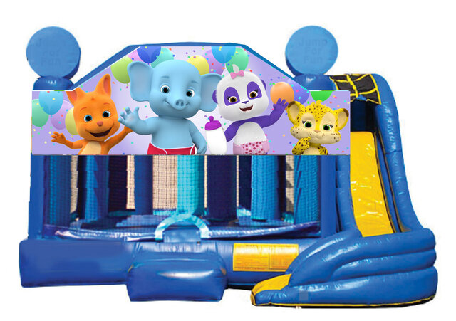 5  in 1 Obstacle comb - Word Party 20x20x17