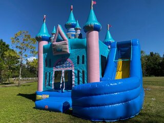  NEW SPARKLE PINK MAGIC CASTLE wet or dry no pool 20x20 x15
