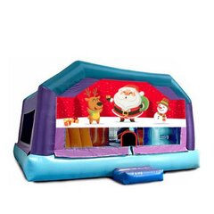 Gigantic Jump - Christmas Santa 21x21x15