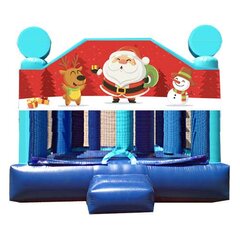 Obstacle Jumper - Christmas Santa 15x15 