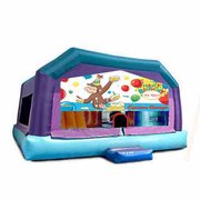 Gigantic Jump - Curious George Window 23x25x16