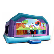 Little Kids Playhouse - Barnyard Pals Window 21x21x16