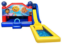 5  in 1 Obstacle comb - Emoji  W  med pool 20x26x17