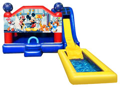5  in 1 Obstacle comb - MICKEY MOUSE W  med pool 20x26x17