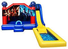 5  in 1 Obstacle comb -  MORTAL COMBAT   W  med pool 20x26x17