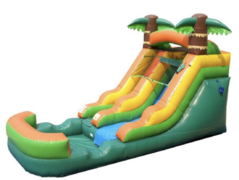 Tsunami Slide with pool 7 years old and under  23x11x13