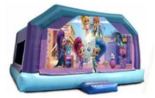Gigantic Jump - Shimmer & Shine 20x20