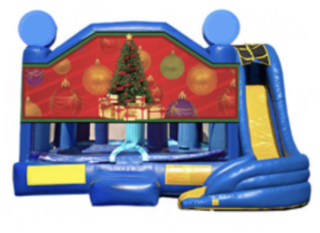 5  in 1 Obstacle comb - Cristmas  19x19 wet or dry