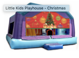 Little Kids play house- Christmas 20x20