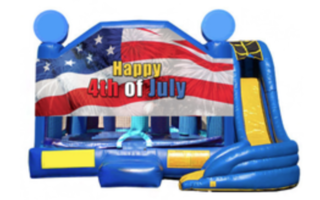 5  in 1 Obstacle comb - happy 4th of july 19x19 wet or dry