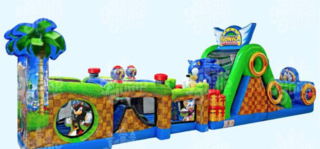 SONIC OBSTACLE COURSE 50X11X17