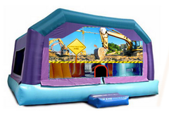 Gigantic Jump - Construction Zone Window 23x25x16 