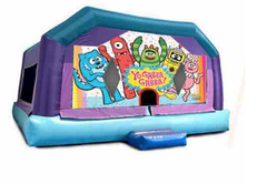 Gigantic Jump - Yo Gabba Gabba 20x20x17 