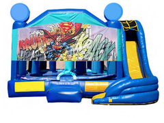 5 in 1 Obstacle combo - Superman Window  20x20x17