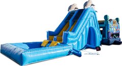 EXTRA LARGE WET COMBO with 2 SLIDES  55x17x23
