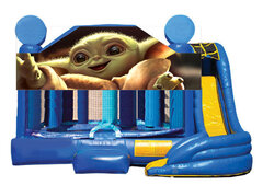 5  in 1 Obstacle comb - baby yoda 20x20x17