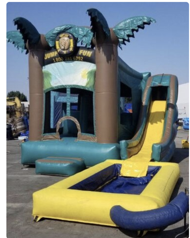  A Obstacle Rain forest combo w Pool 