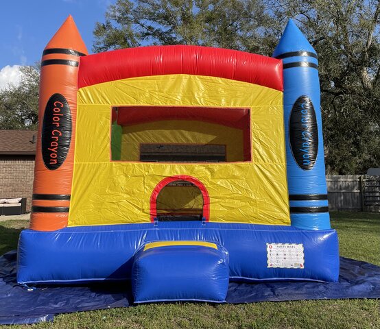 Crayon Bounce House