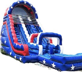 21 dual lane waterslide