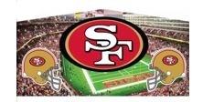 Modular 49ers football banner