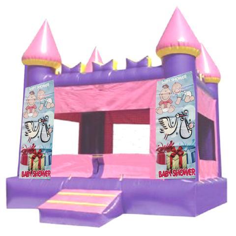 Baby Shower Pink Castle 13ft 