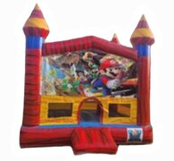 Character Banner Bounce Houses