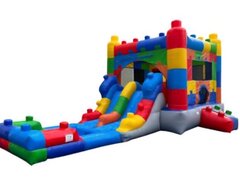 Bounce House Combo With Water Slides