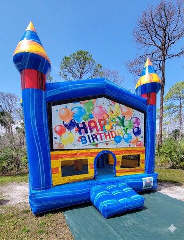 Happy Birthday Ballons BB