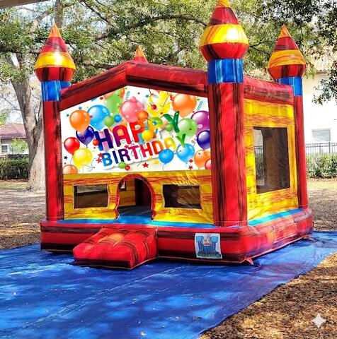 Happy Birthday Ballons BR