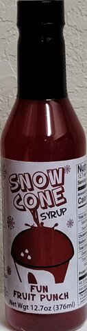 Snow Cone Fun Fruit Punch