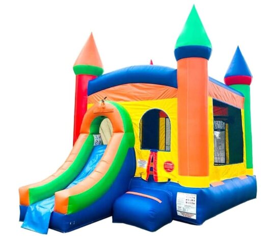 Reading Rainbow Castle Bounce House #4