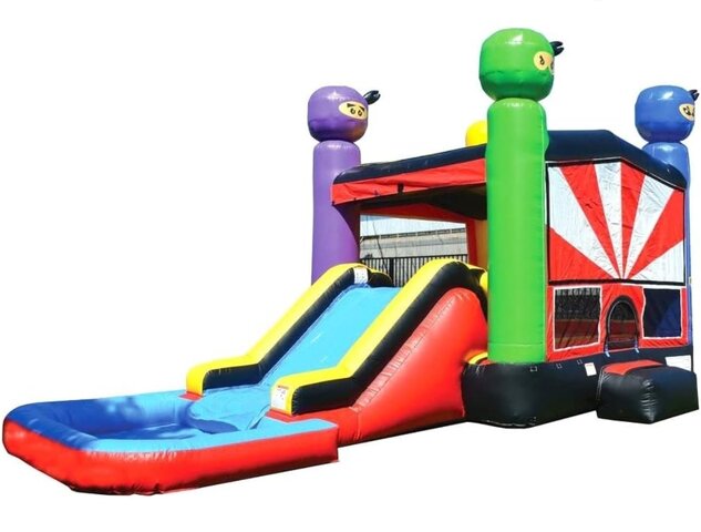 Ninja Bounce House 7