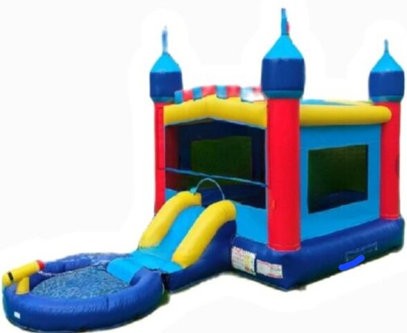 Victory Castle w/ Waterslide and water gun #21