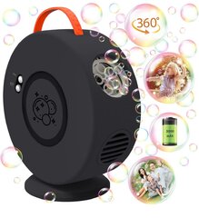 360 Degree Rotating Bubble Machine Snow Cone Machine