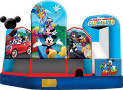Large Mickey Mouse Clubhouse Park 5 In 1 3D Combo w/slide