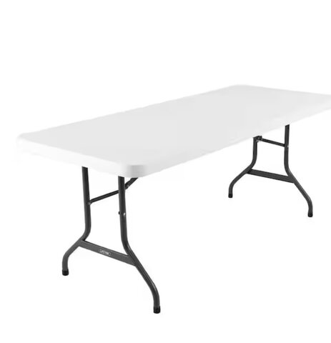 6’ plastic rectangle Tables