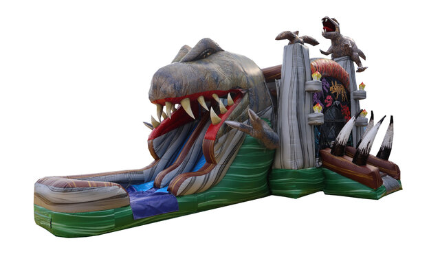 T-Rex Double Lane Slide Combo - Wet